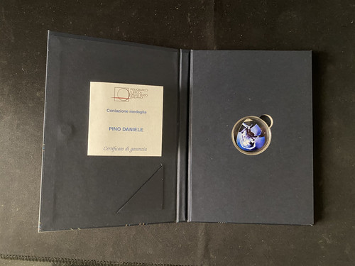 Medaglia argento a forma - in,