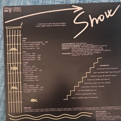 Pino daniele live - pino, lp
