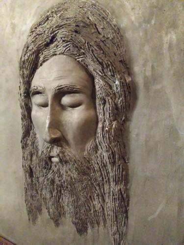 Volto gesu scultura - gesu' , a